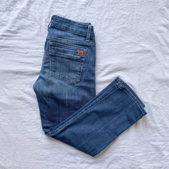 Joe’s Medium Wash Straight Leg Cropped Jeans - Picture 4 of 8